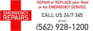 Royal-Roofing-Emergency-Repairs_V6-1-300x102 (1) Red cross graphic with "EMERGENCY REPAIRS" text, and contact info for 24/7 roof repair: (562) 928-1200. Text emphasizes repair, replacement, and emergency service.
