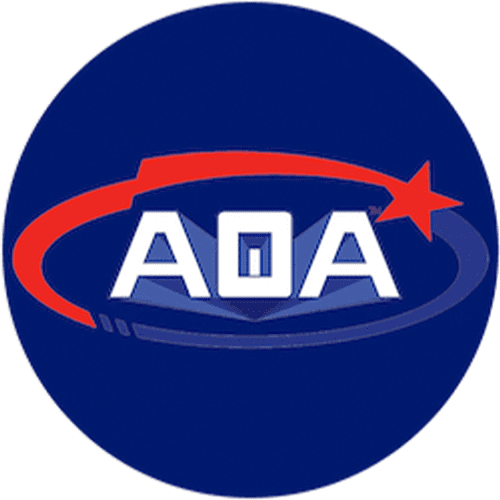 Logo of the Apartment Association of Greater Los Angeles, featuring stylized buildings and text stating "AAGLA" and "Founded in 1917.