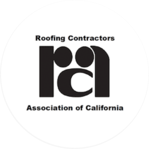 nrca Logo of the National Roofing Contractors Association with a shield design and the text "Member Of: National Roofing Contractors Association.